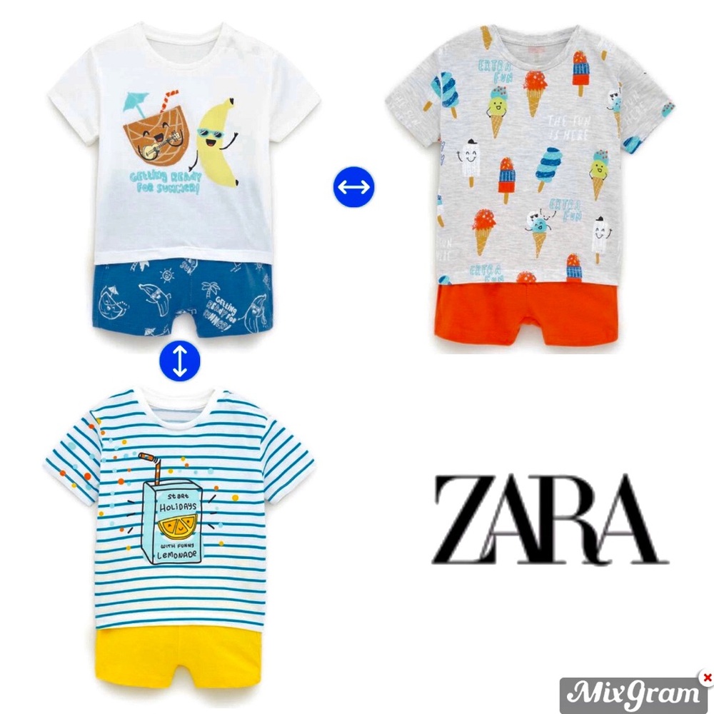 SOLD Lot 6 Pcs Zara baby boy outfits pants 6-9M